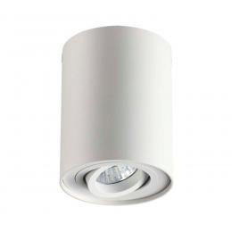 Odeon light 3564/1C HIGHTECH ODL18 279 белый Потолочный накладной светильник IP20 GU10 1*50W 220V PILLARON  - 1 купить